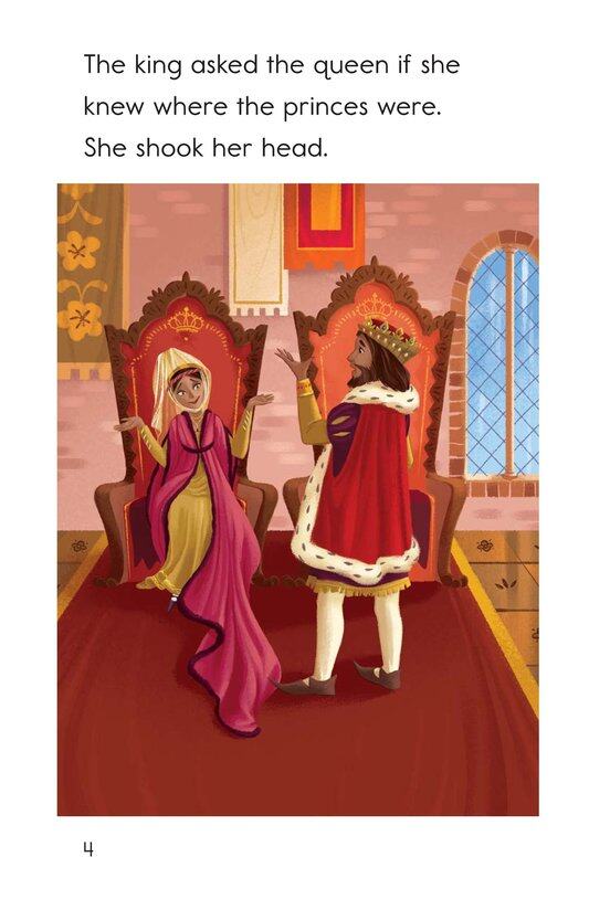 The Wild Swans绘本故事第4页