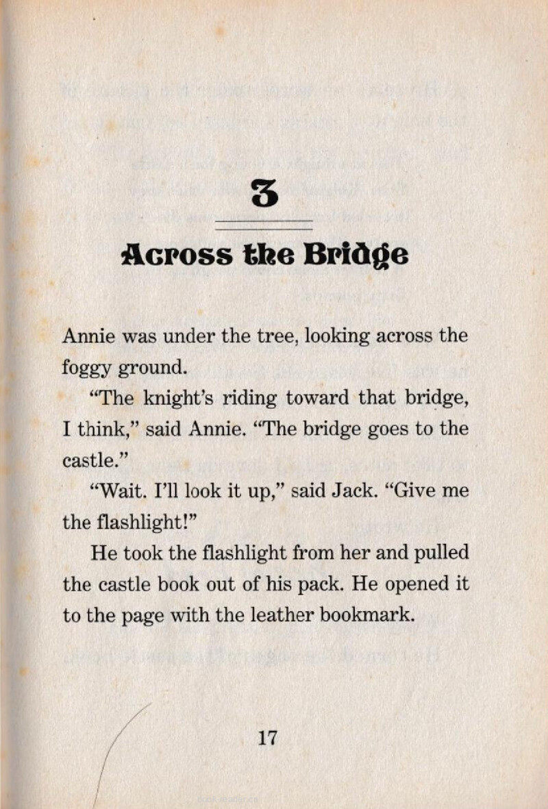 03 Across the Bridge绘本故事第2页