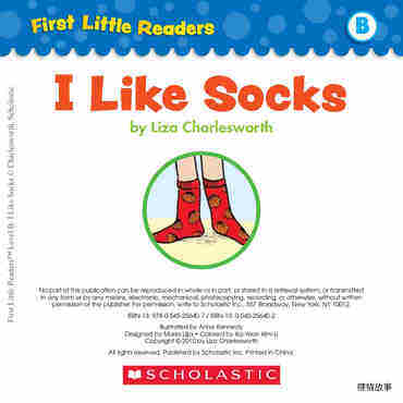 I Like Socks绘本故事第2页