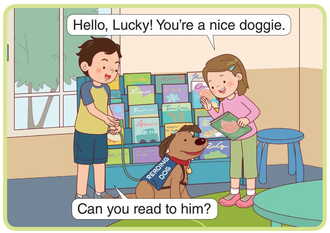 Lucky Listens绘本故事第5页