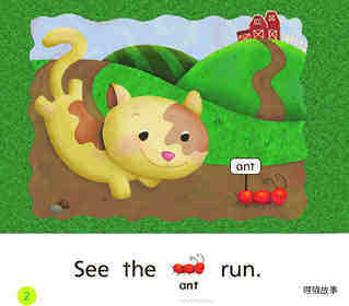 GK ELL U02W3 The Bugs Run绘本故事第3页