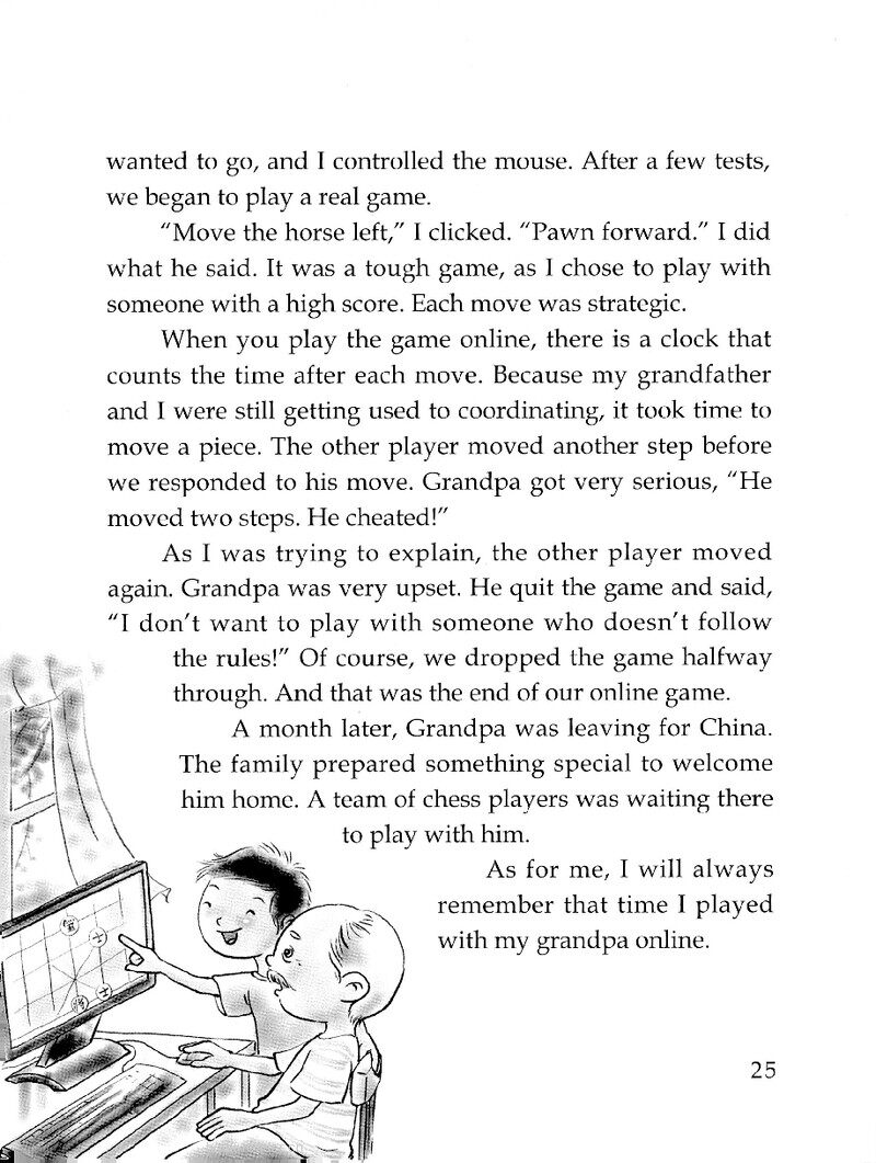 Playing Chess绘本故事第3页