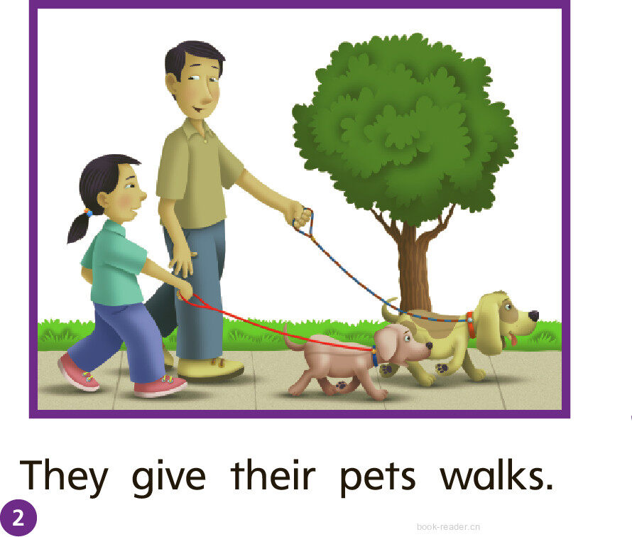 GK On U07W2 Their Pets绘本故事第3页