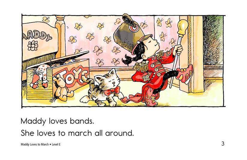 Maddy Loves to March绘本故事第3页
