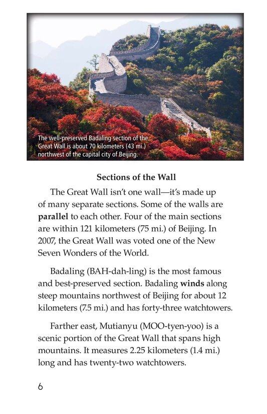 The Great Wall of China绘本故事第5页