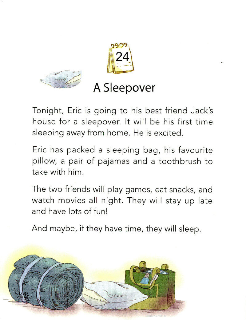 ASleepover绘本故事第2页