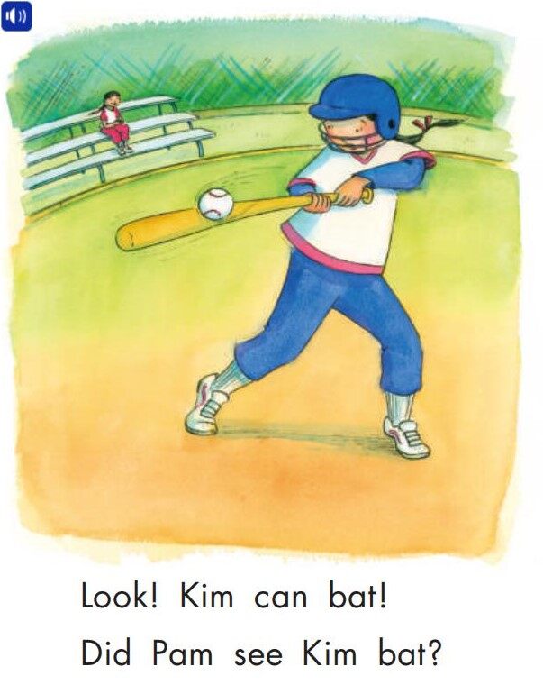 At Bat绘本故事第4页
