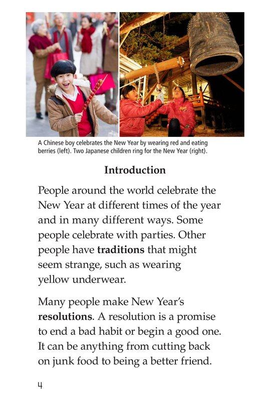 New Year Celebrations绘本故事第3页