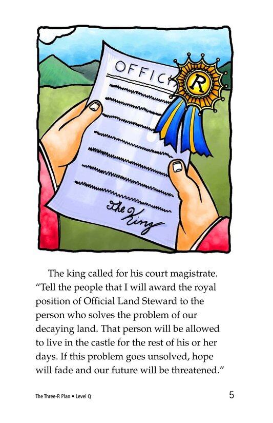 The Three R Plan绘本故事第5页