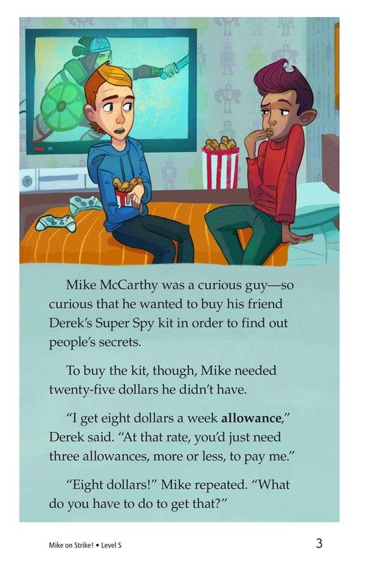 Book 6 Mike on Strike!绘本故事第3页