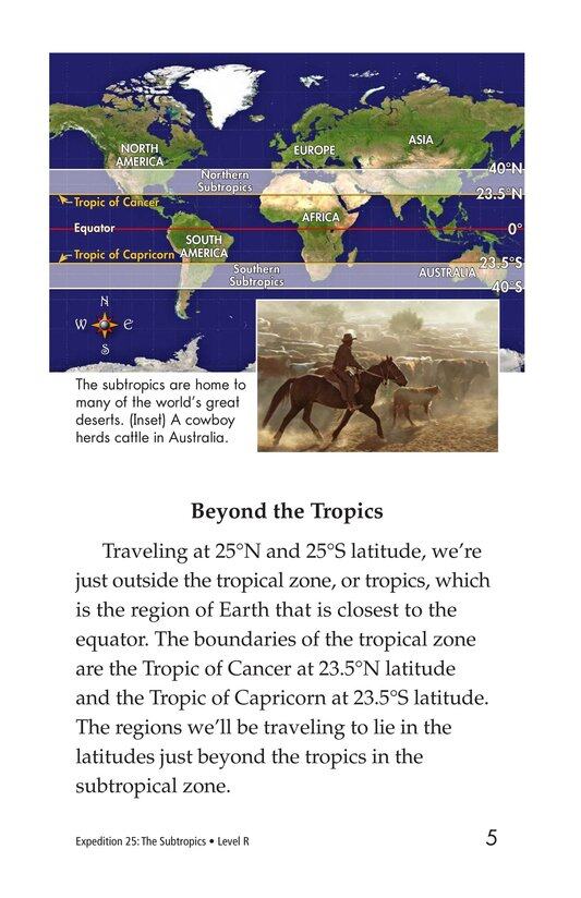 Expedition 25 The Subtropics绘本故事第4页