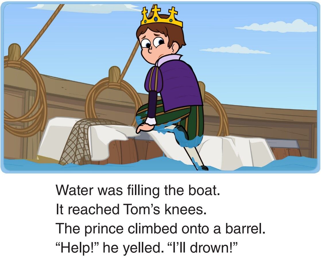 A Sinking Boat!绘本故事第3页