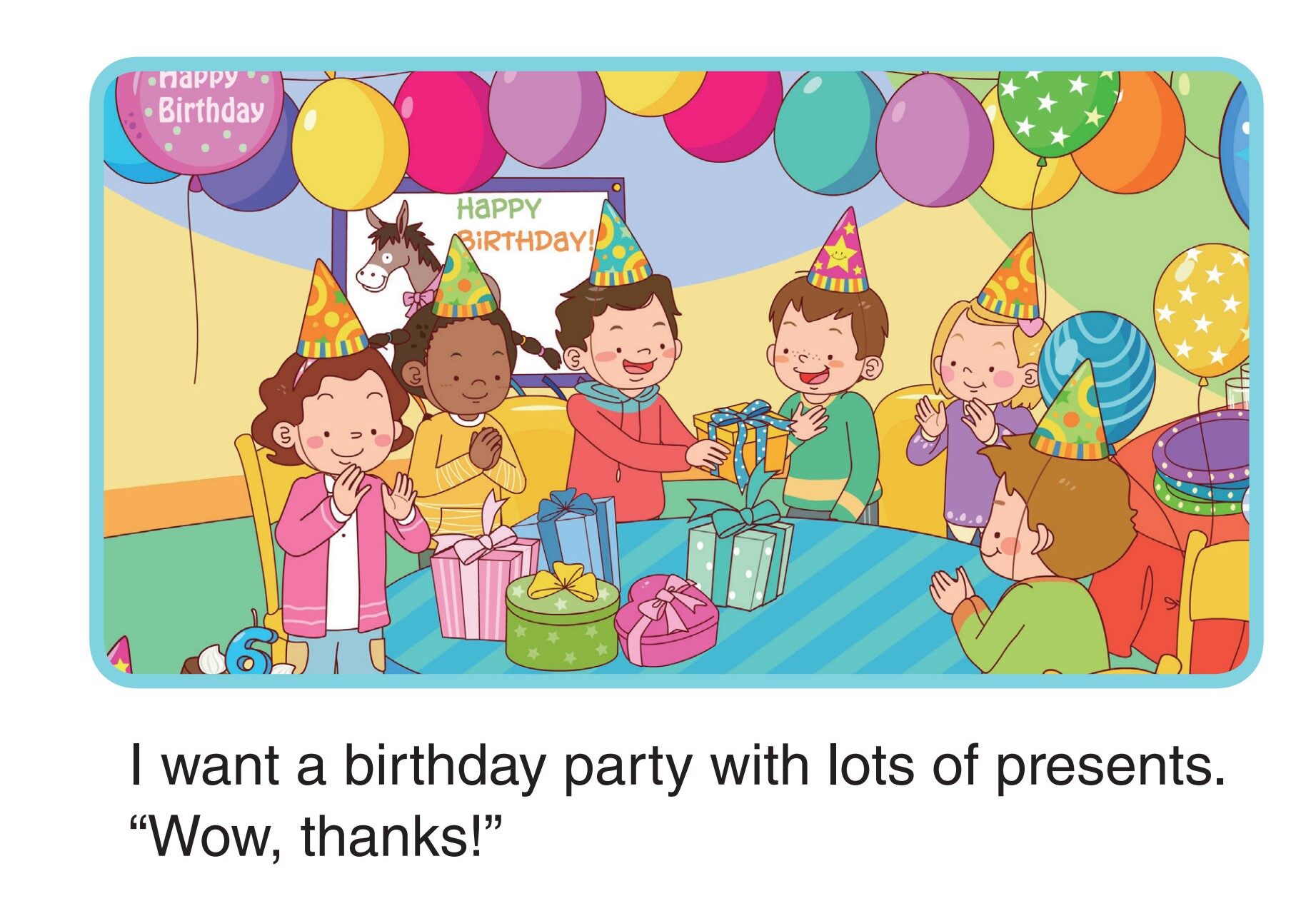 My Sixth Birthday绘本故事第5页