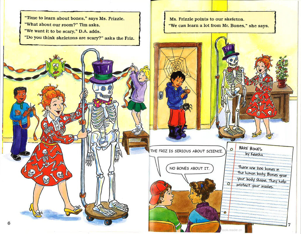 Magic School Bus Fixes a Bone绘本故事第4页