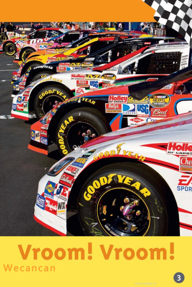 Race Day绘本故事第2页