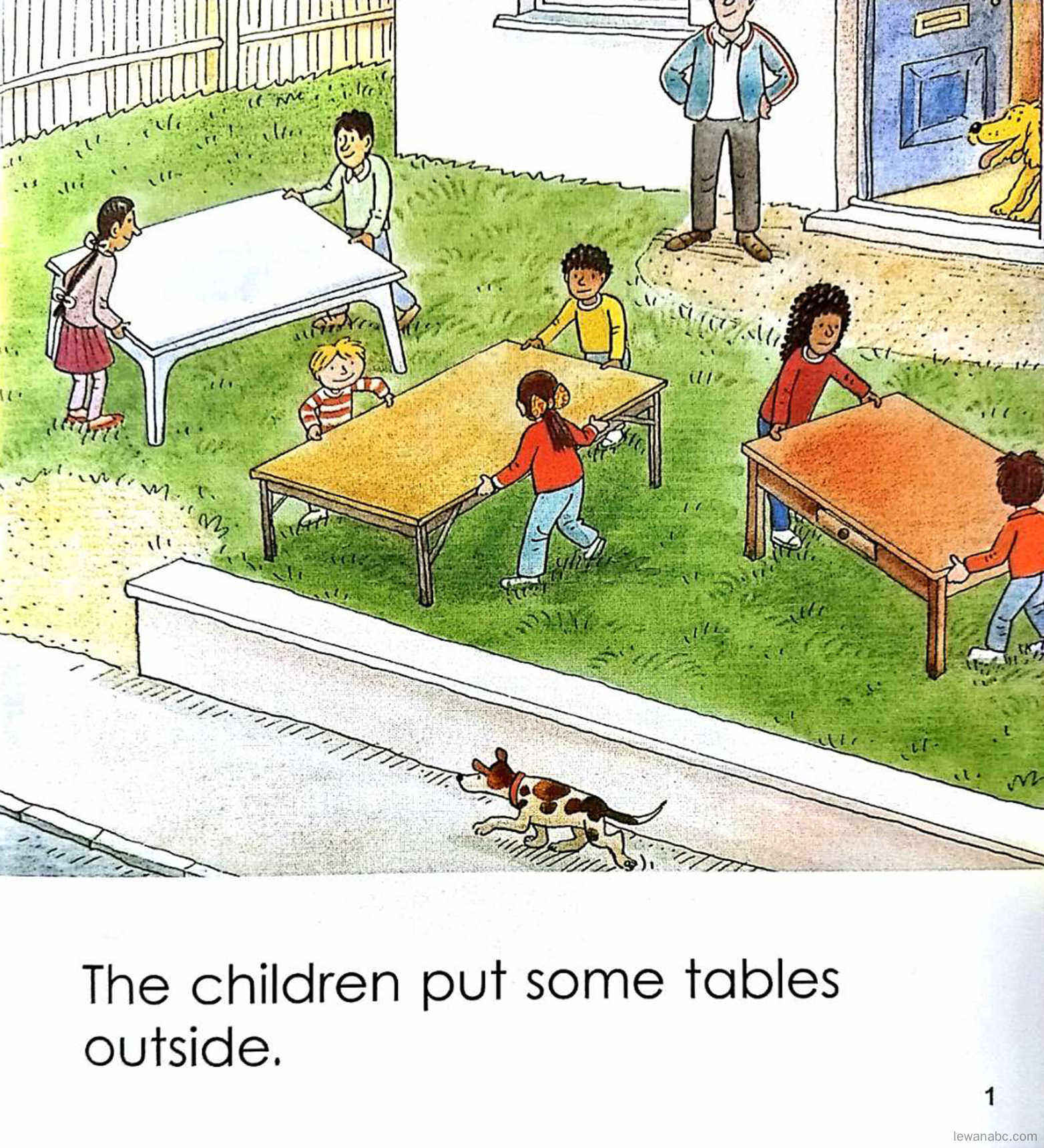 Dad's Jacket绘本故事第3页