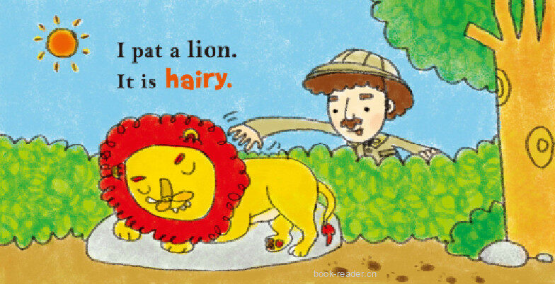 Pat the animals绘本故事第4页