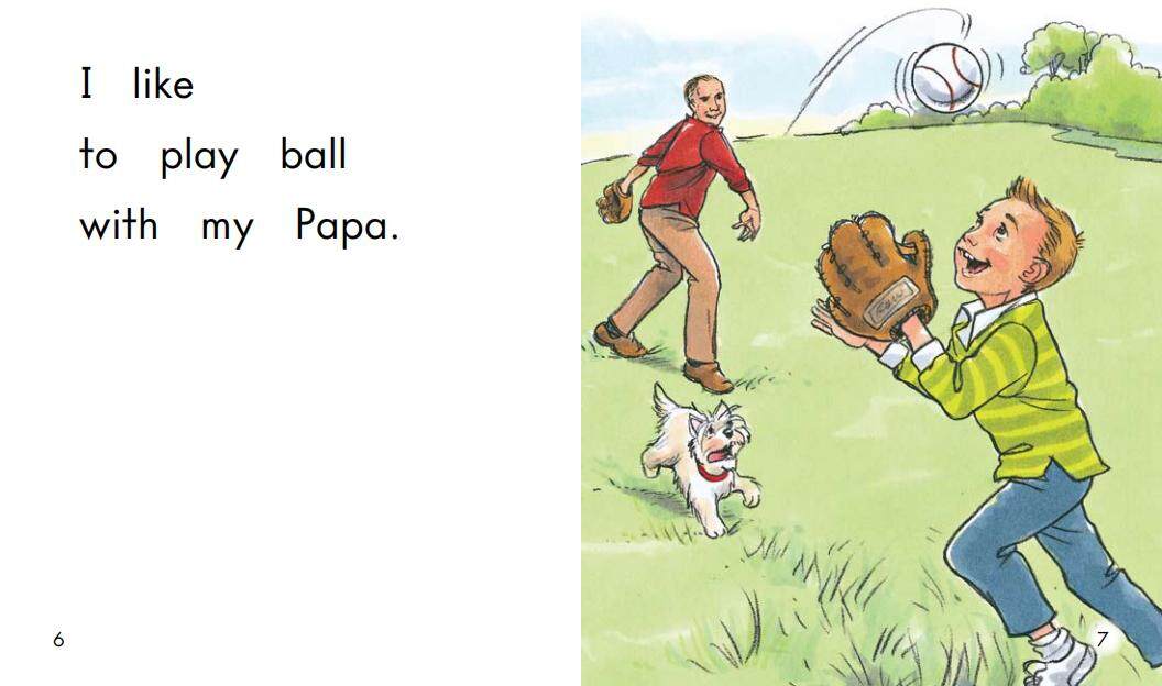 Sam and papa绘本故事第5页