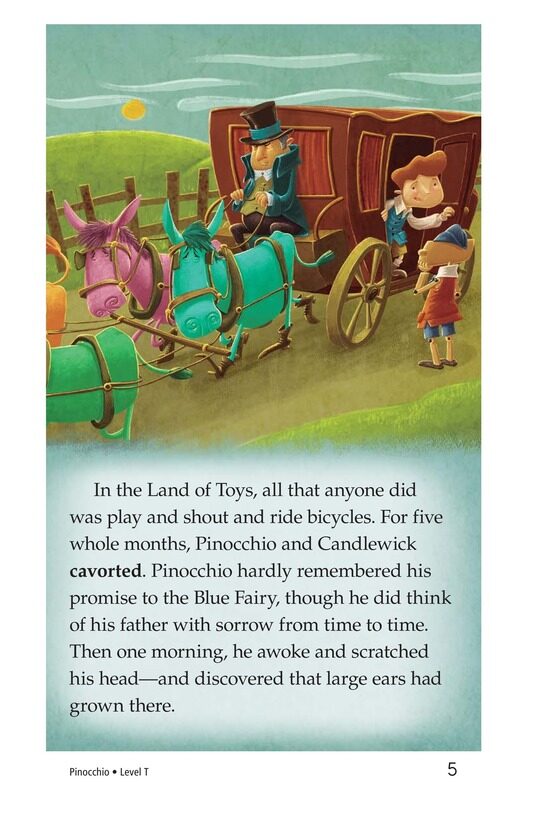 Pinocchio  Part 3绘本故事第5页