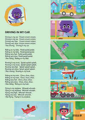 Driving In My Car绘本故事第2页