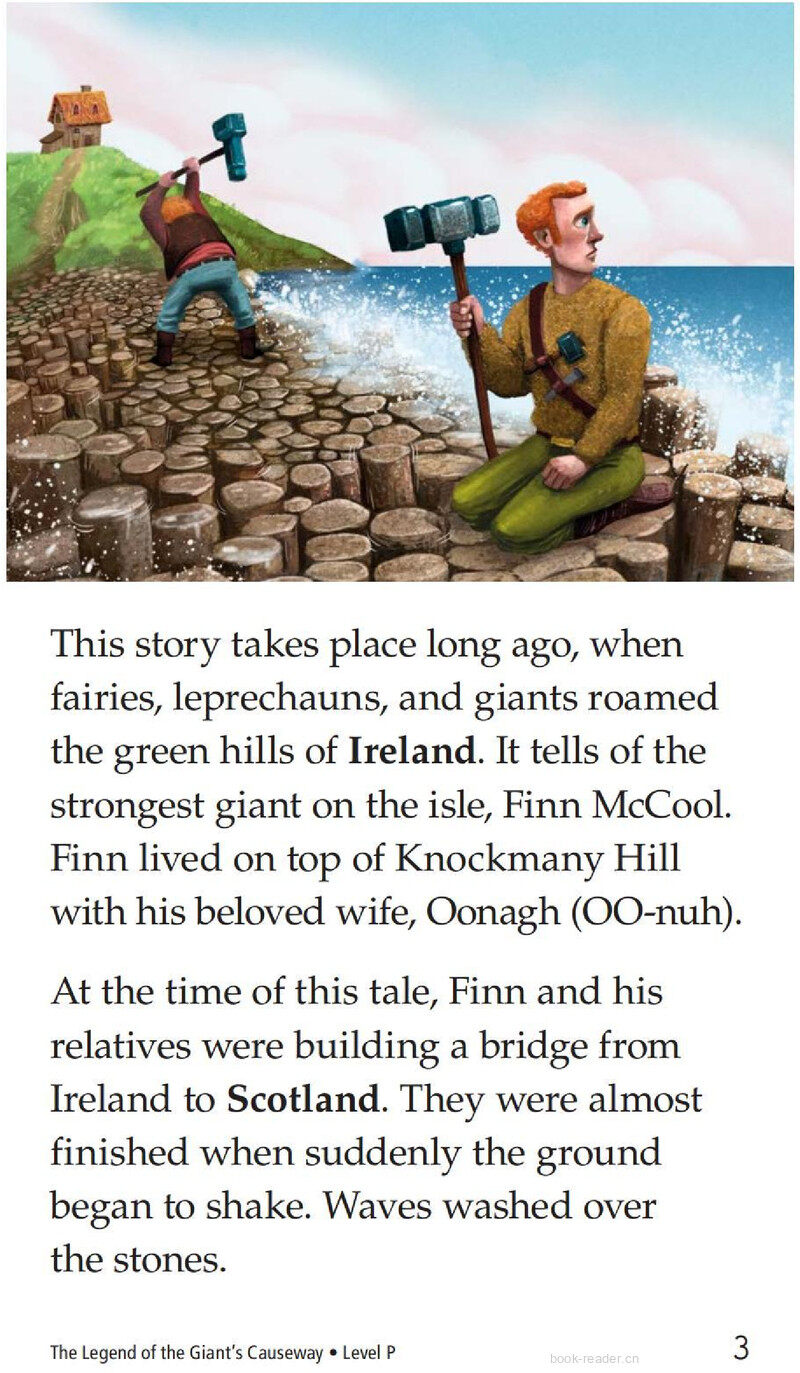 The Legend of the Giant's Causeway绘本故事第3页