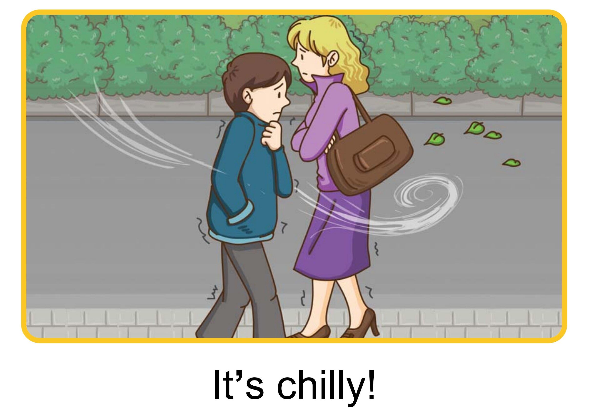 It's Snowy!绘本故事第3页