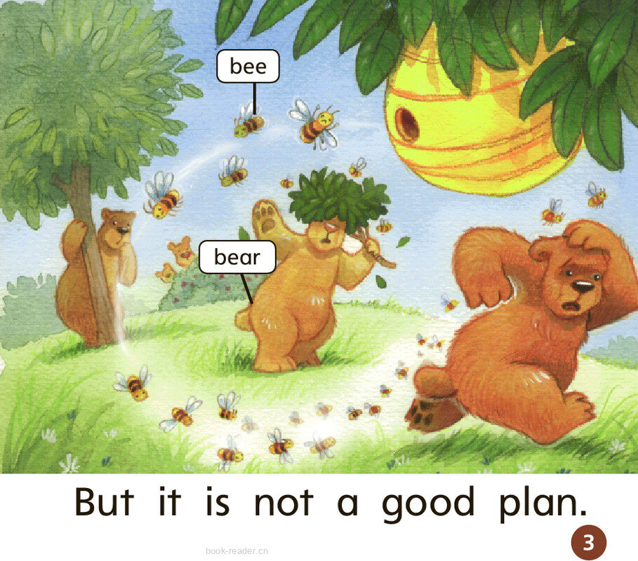 GK ELL U10W1 We Want Honey绘本故事第4页