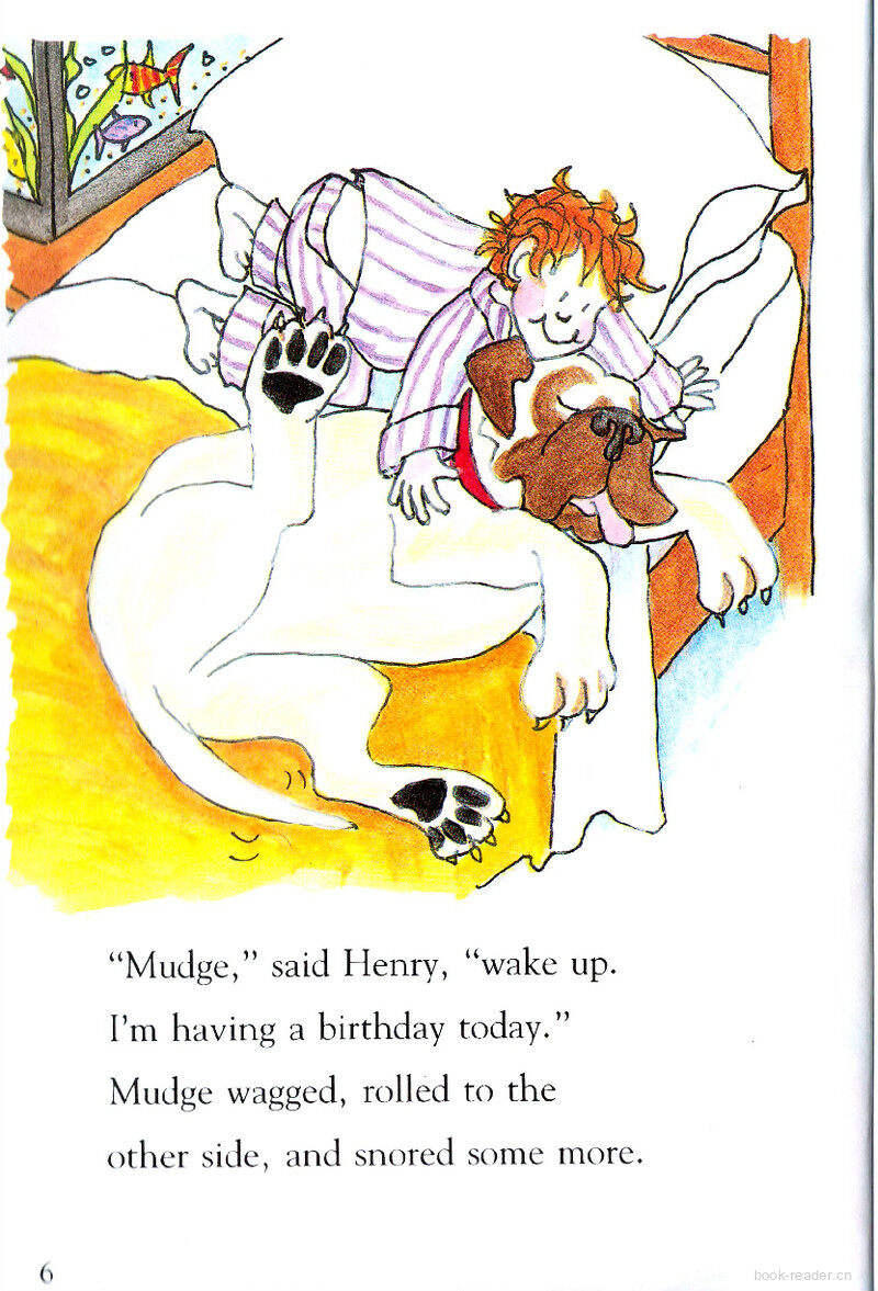 Henry and Mudge and the Best  Day of All绘本故事第4页
