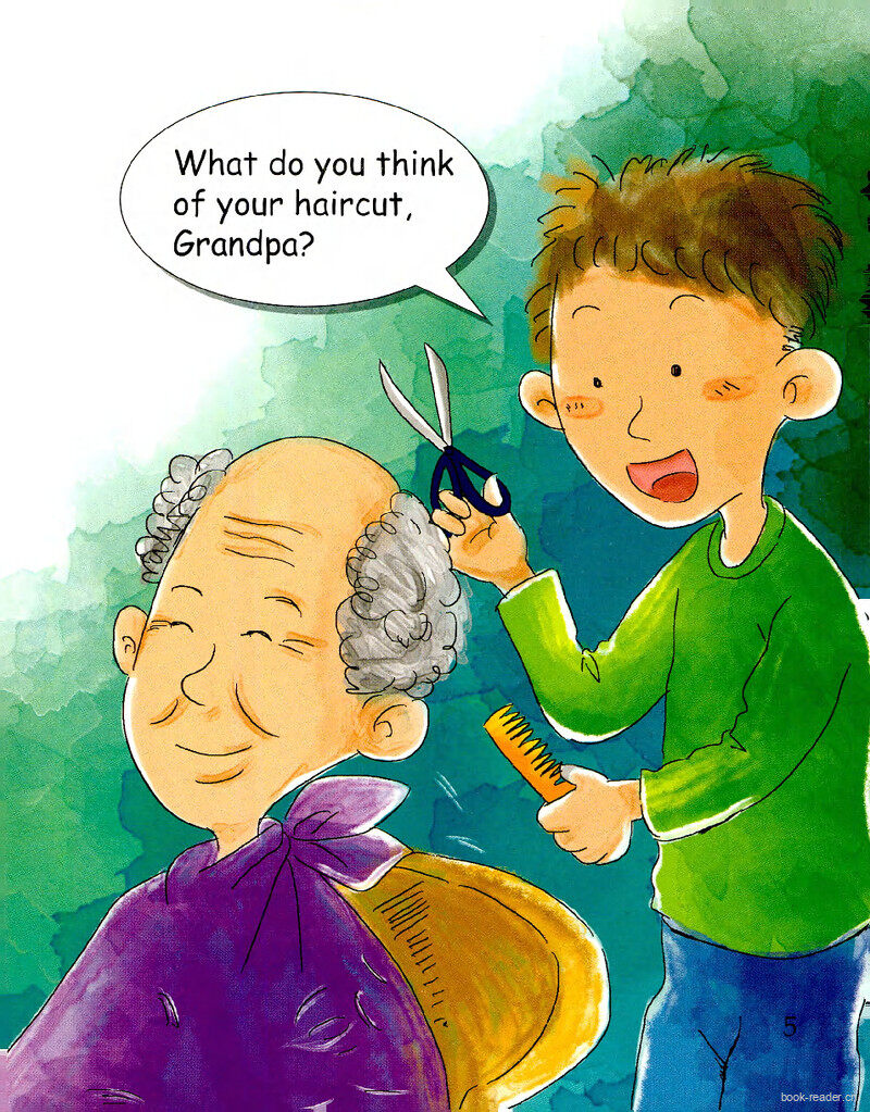 Haircut绘本故事第3页