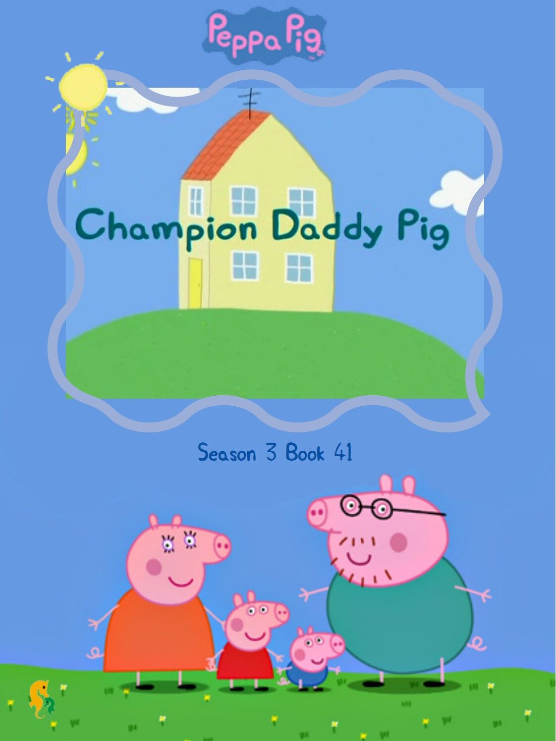 Champion Daddy Pig绘本故事第2页