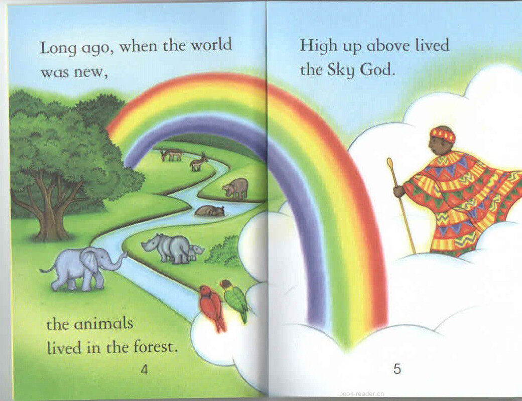 The Lepord and SkyGod绘本故事第4页