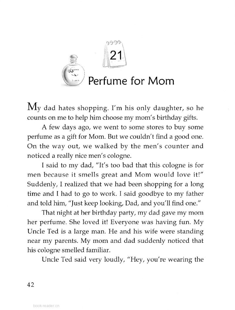 Perfume for Mom绘本故事第2页