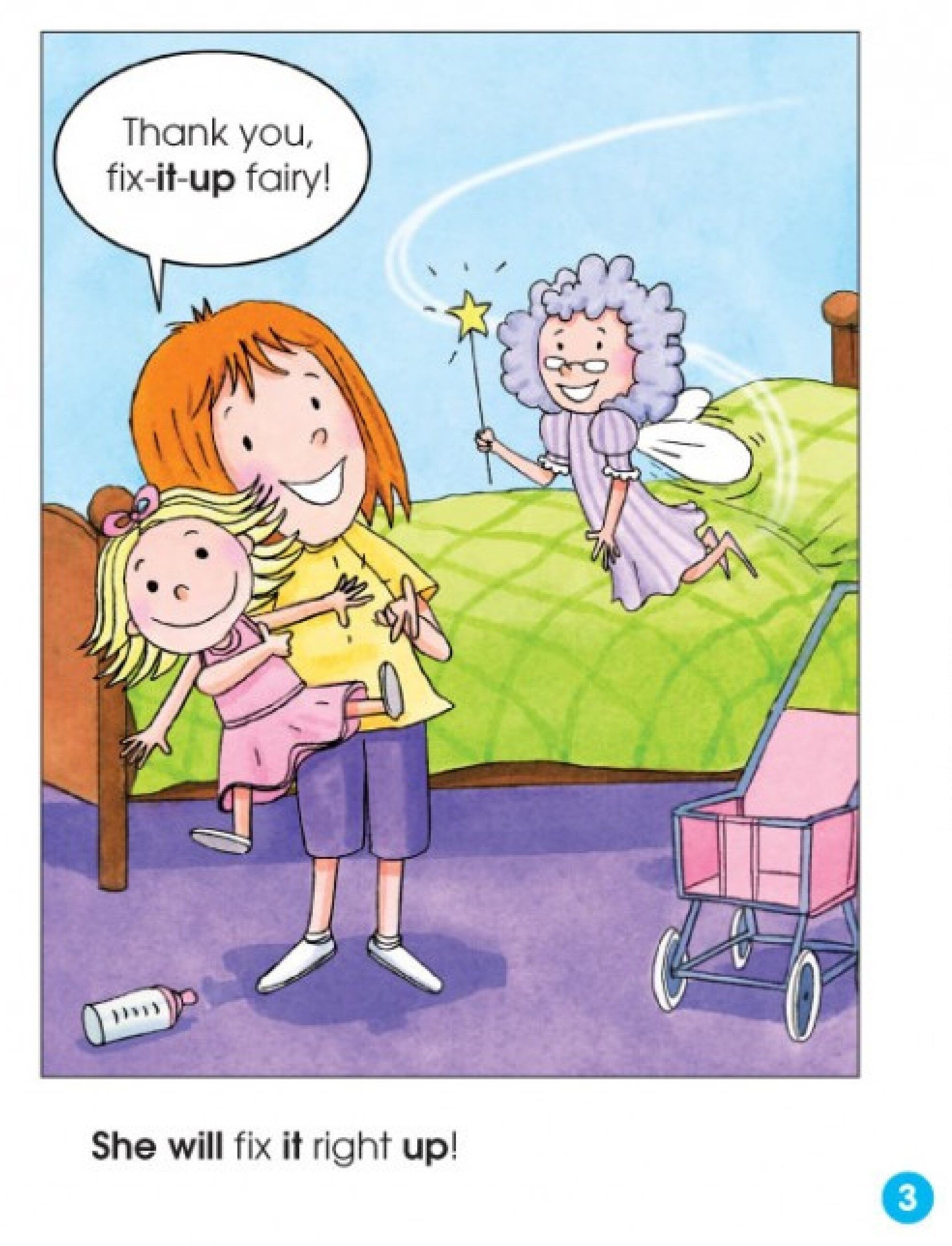 The Fix-It-Up Fairy绘本故事第3页