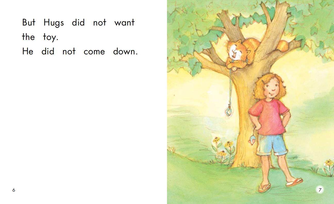 Up in a tree绘本故事第5页