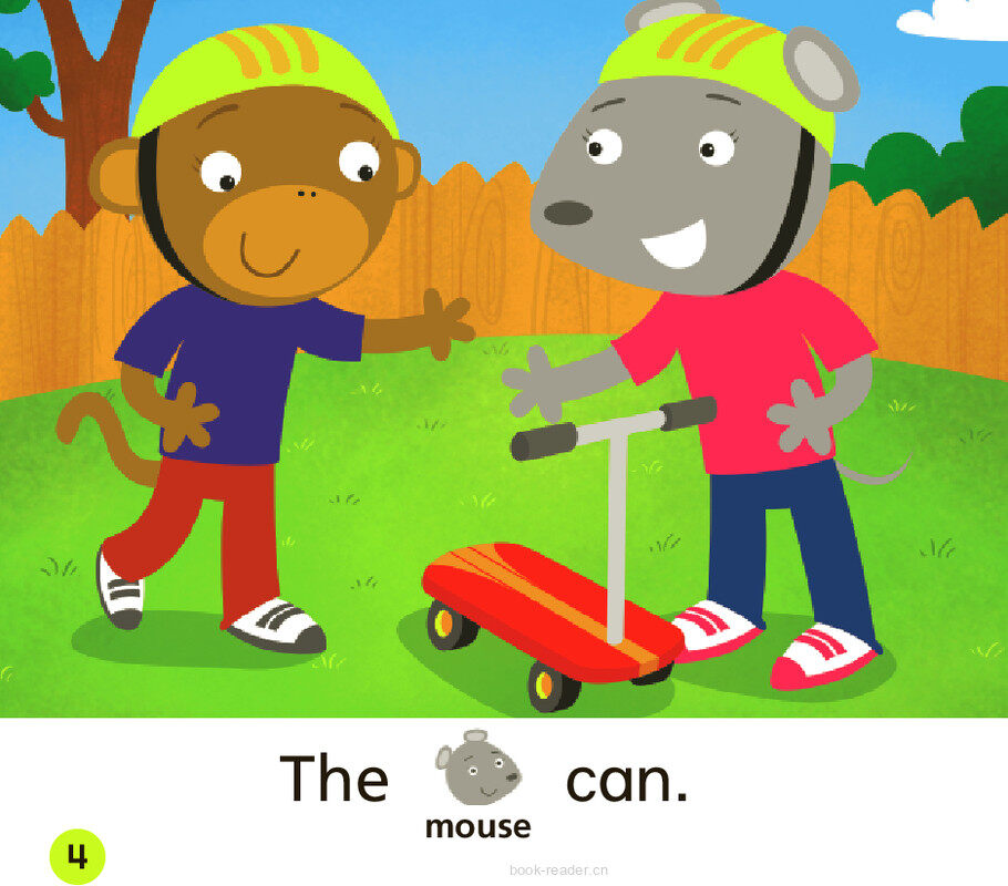 GK On U01W1 Mouse and Monkey绘本故事第5页