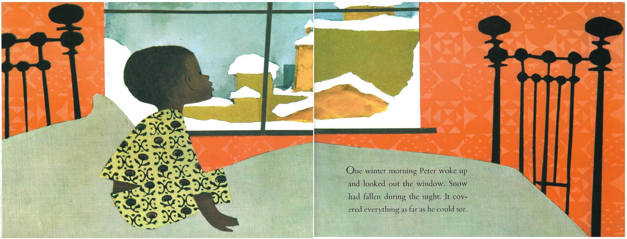 The Snowy Day绘本故事第3页