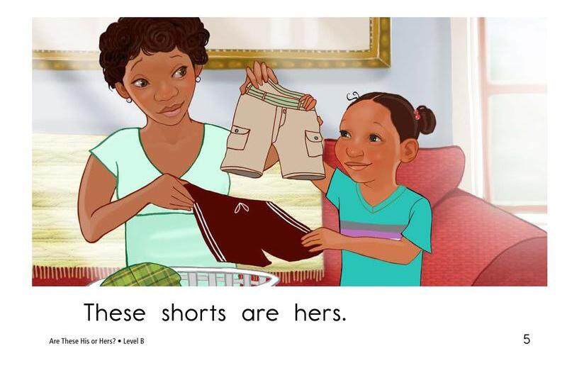 Are These His or Hers绘本故事第5页