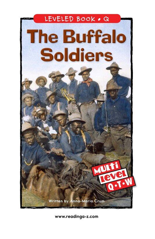 The Buffalo Soldiers绘本故事第2页