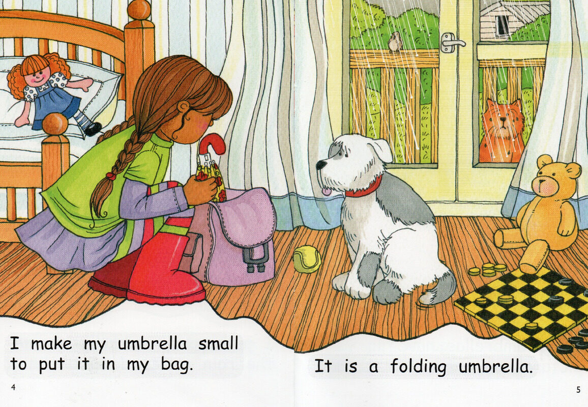 umbrellas go up绘本故事第4页