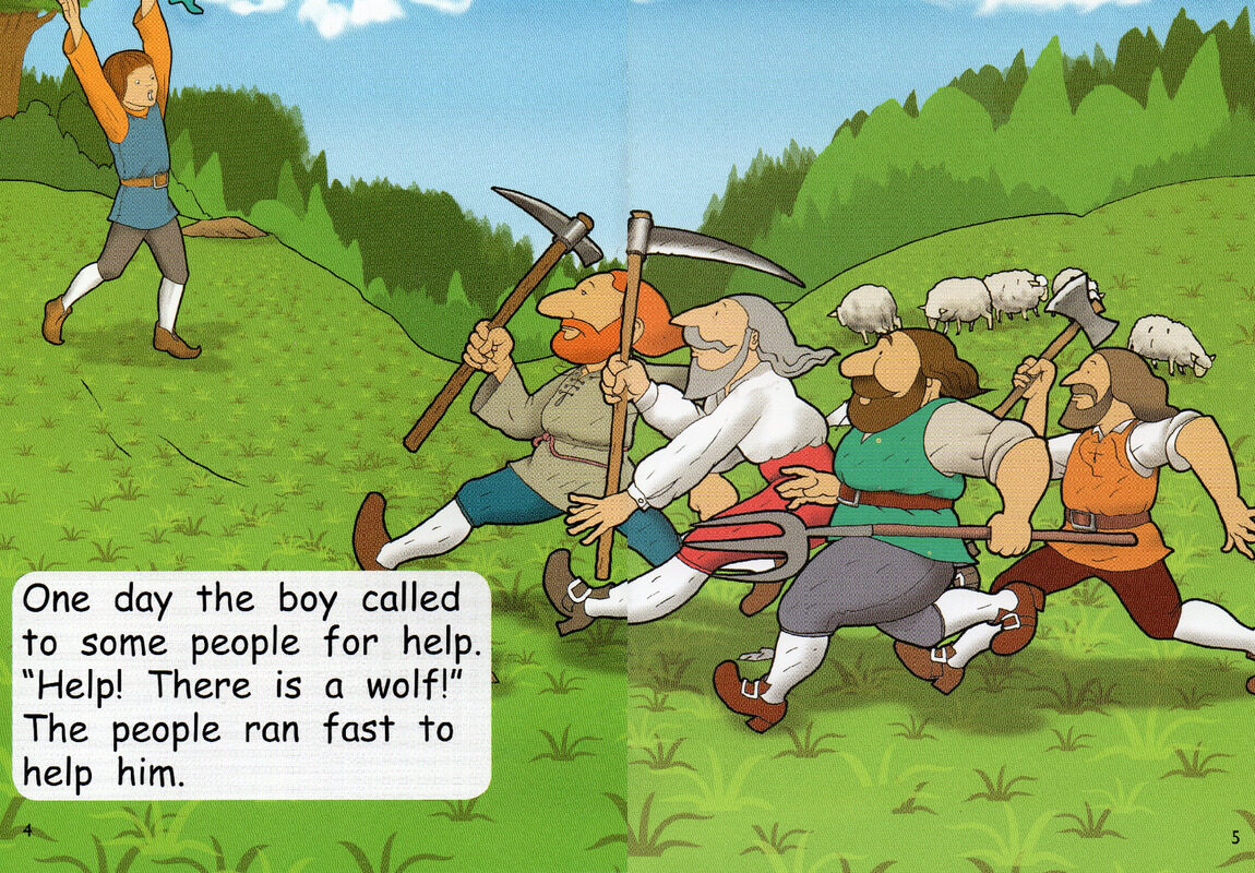 Don't Cry Wolf绘本故事第4页