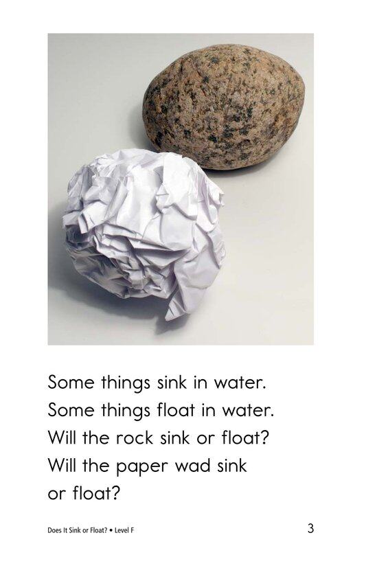 Does It Sink or Float绘本故事第3页