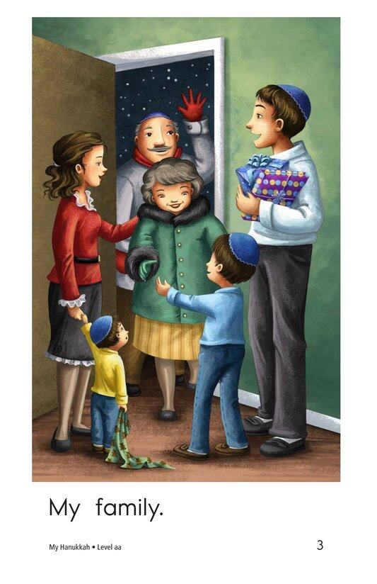 My Hanukkah绘本故事第3页