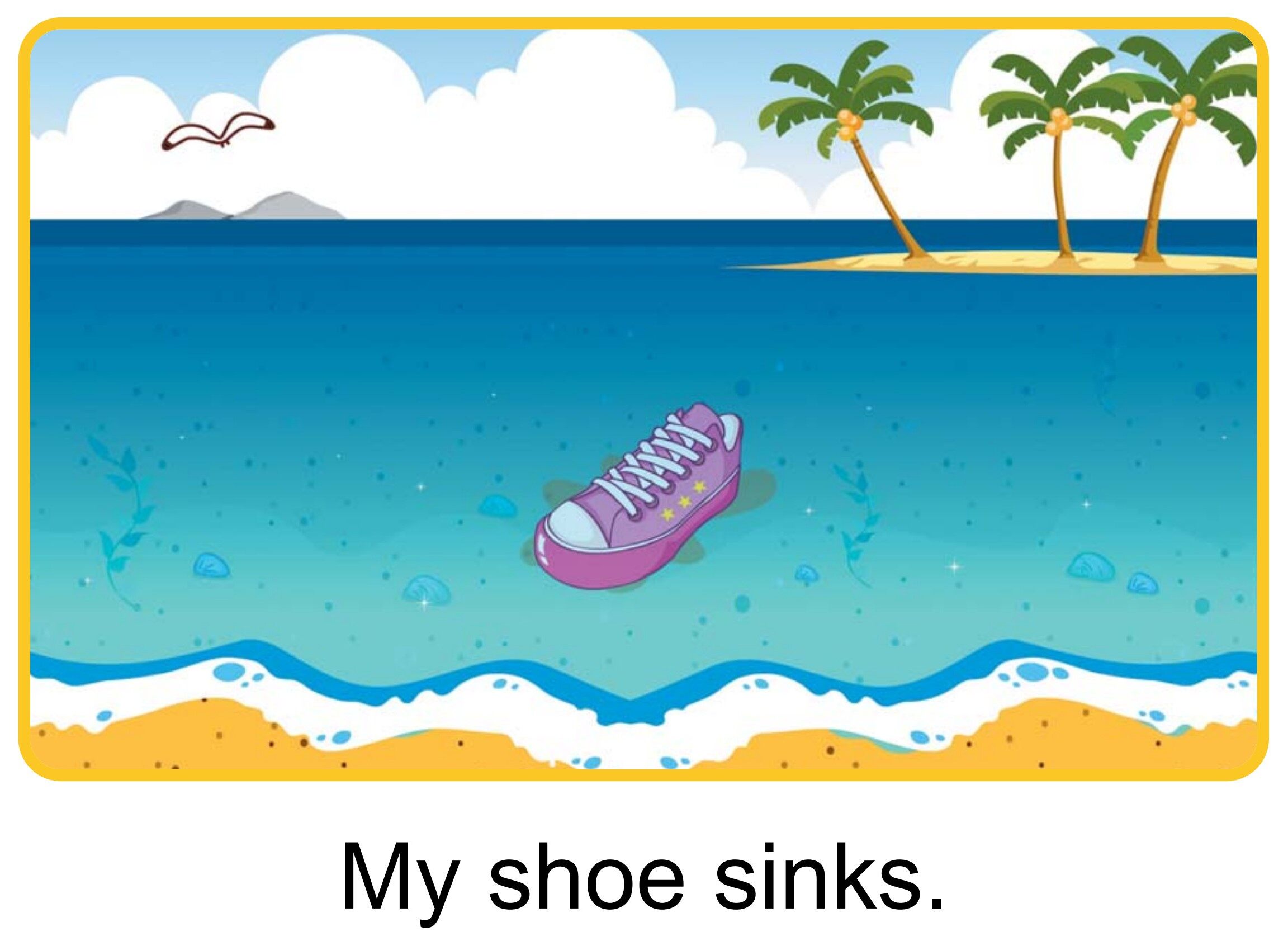 At the Beach绘本故事第5页