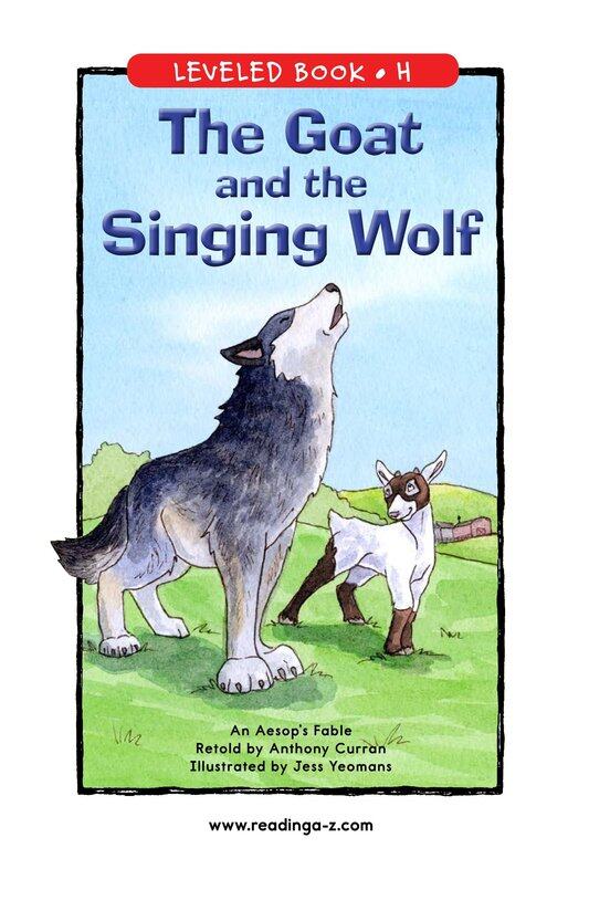 The Goat and the Singing Wolf绘本故事第2页
