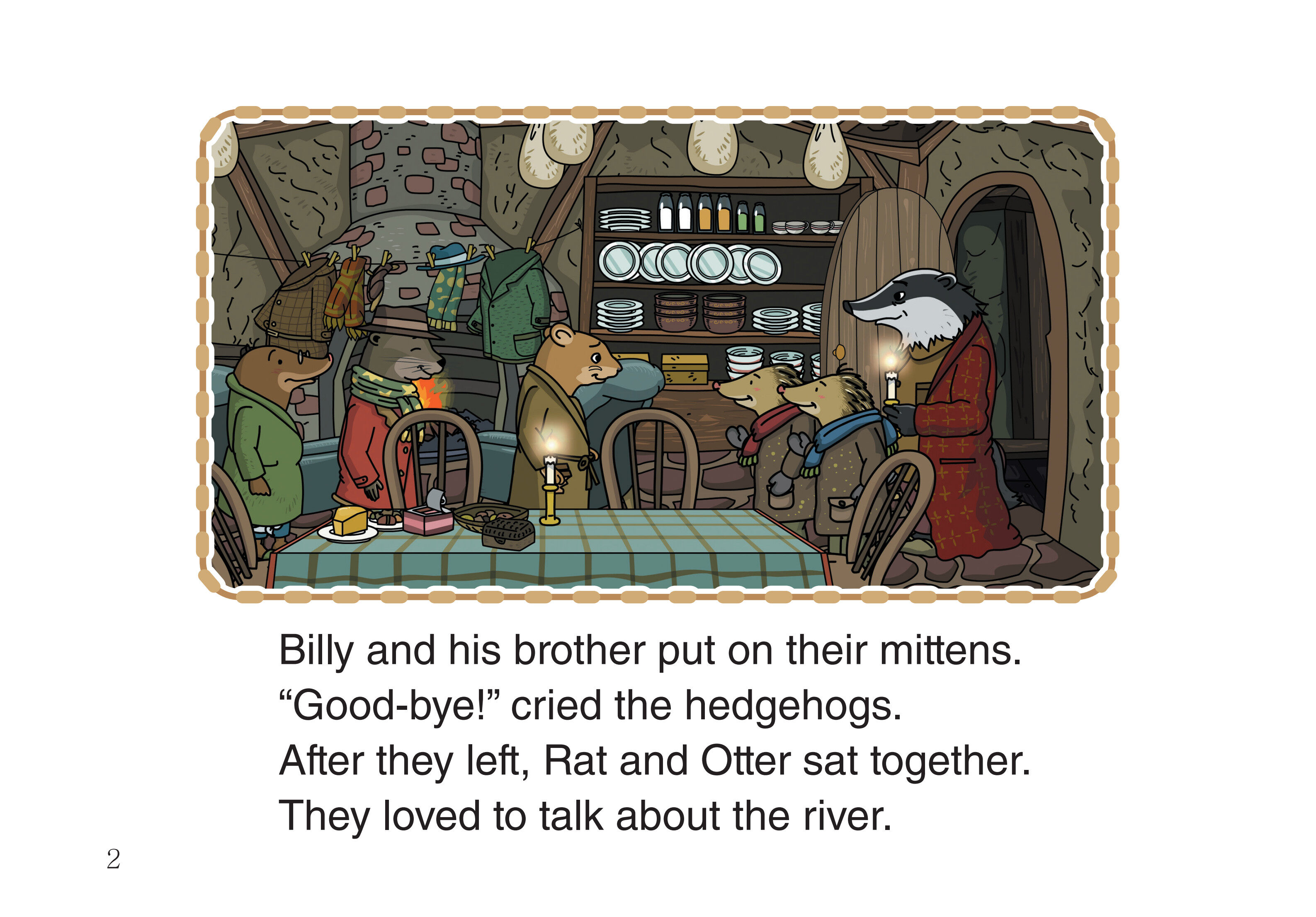 Badger's Big House绘本故事第4页