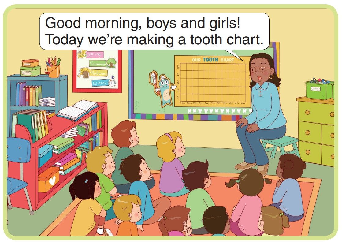 Tooth Trouble绘本故事第2页