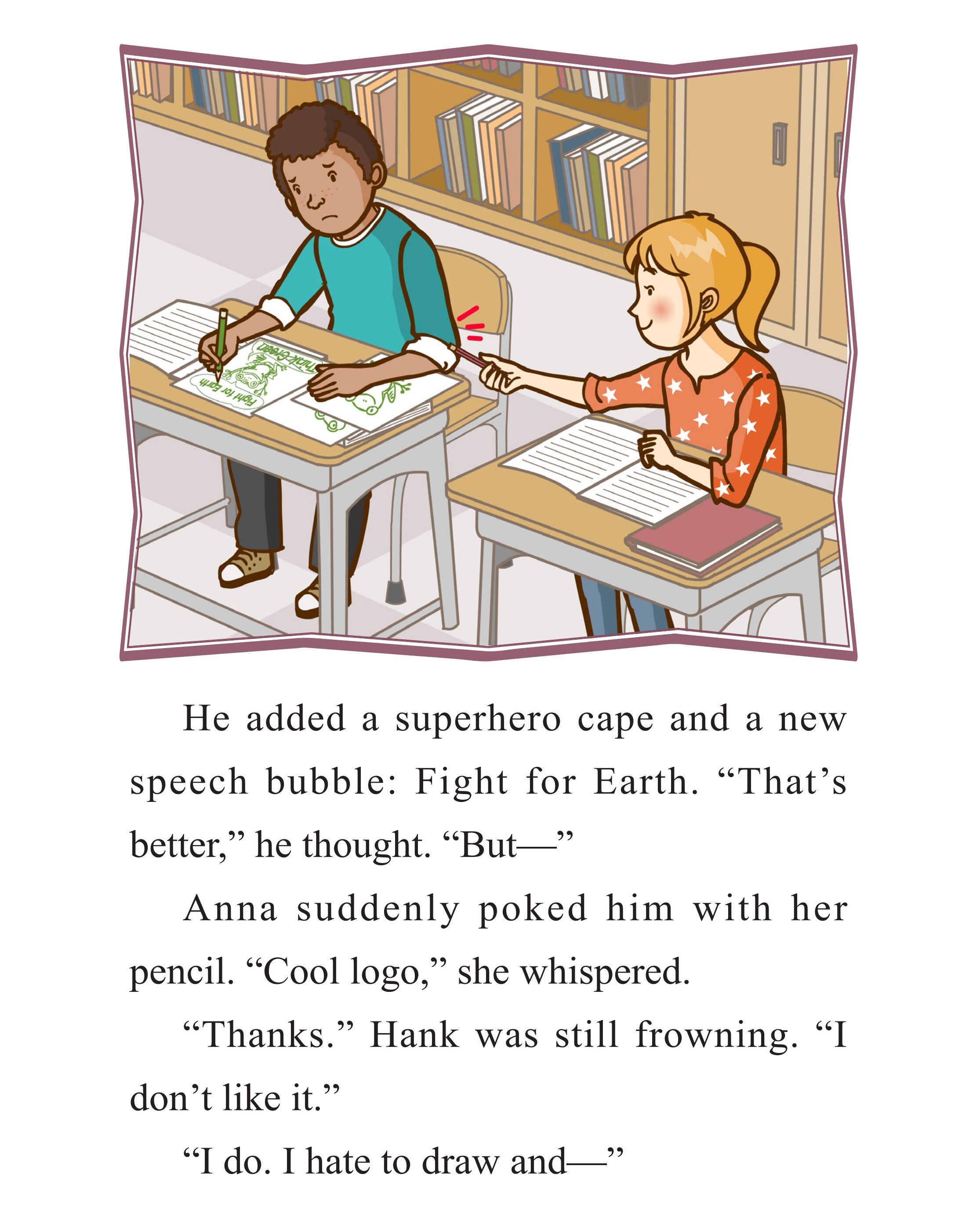 The T-Shirt Logo Contest绘本故事第3页