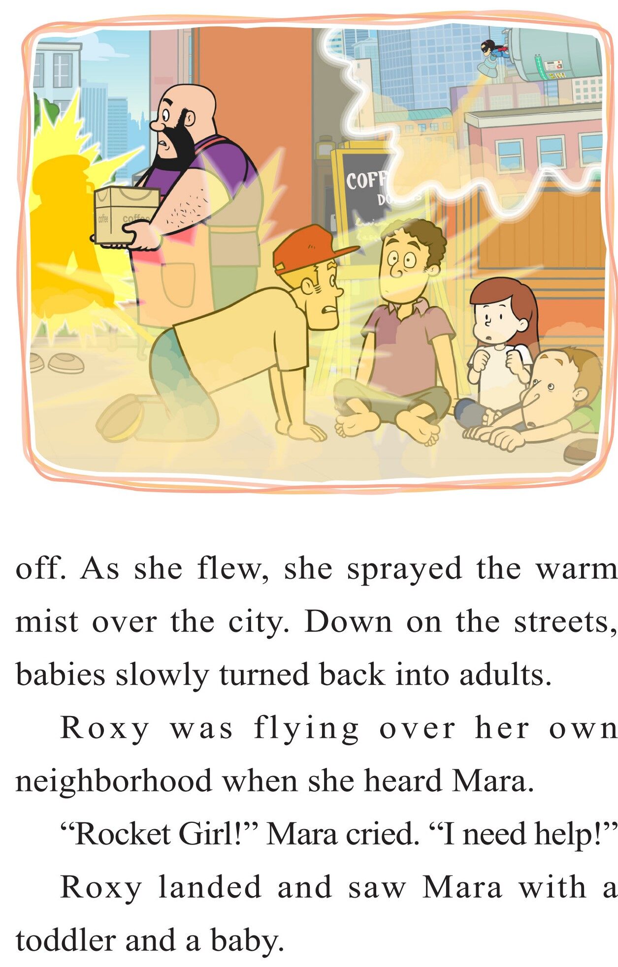 Baby Rocket Girl绘本故事第5页