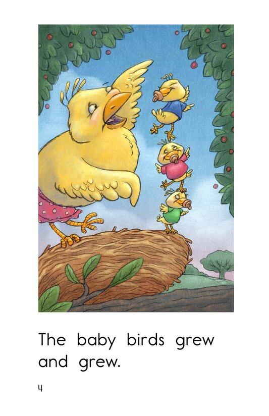 Three Baby Birds绘本故事第4页