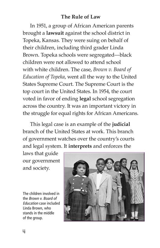 The Judicial Branch绘本故事第3页